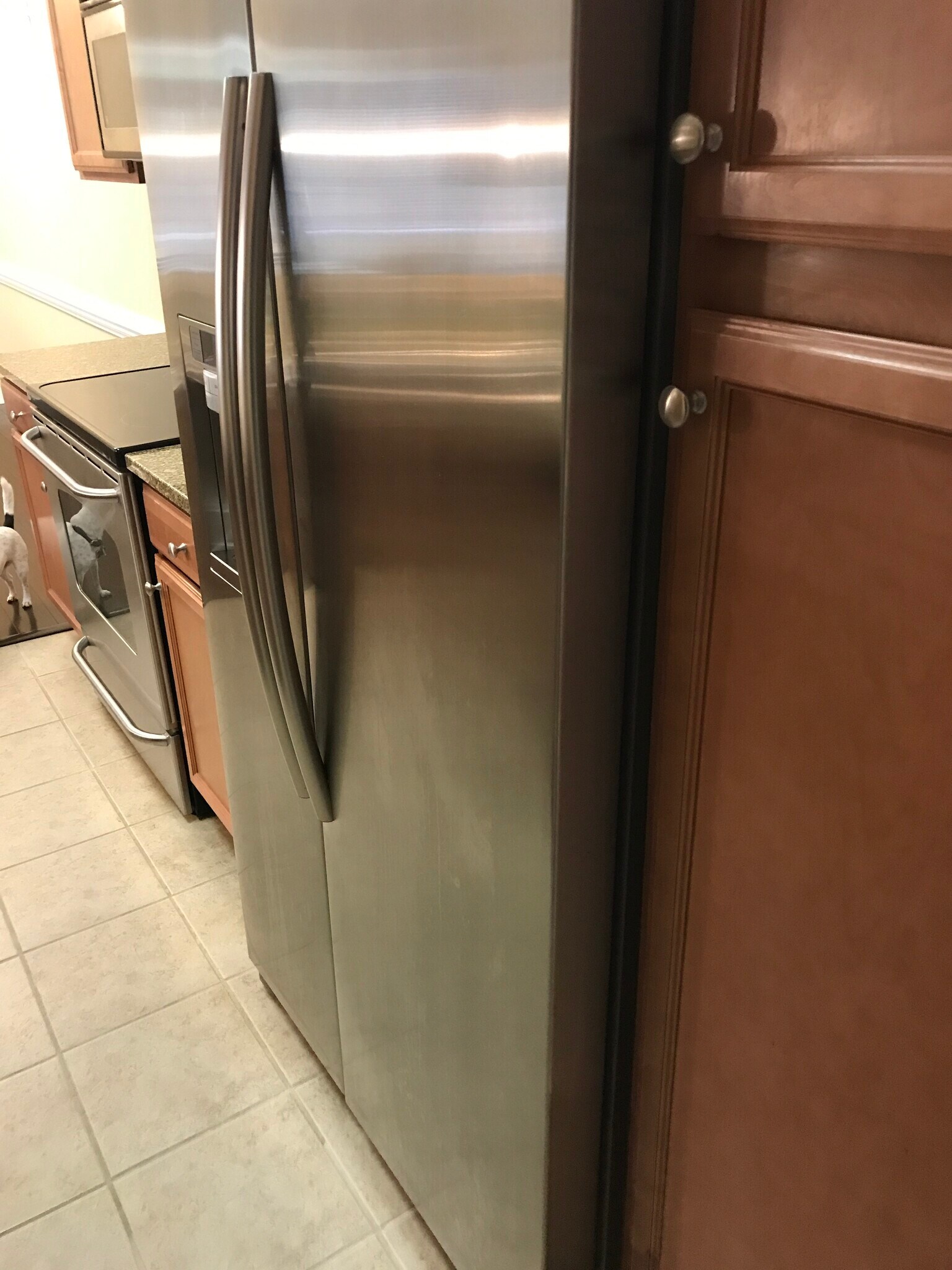 counter depth fridge - 1931 Dante Ln