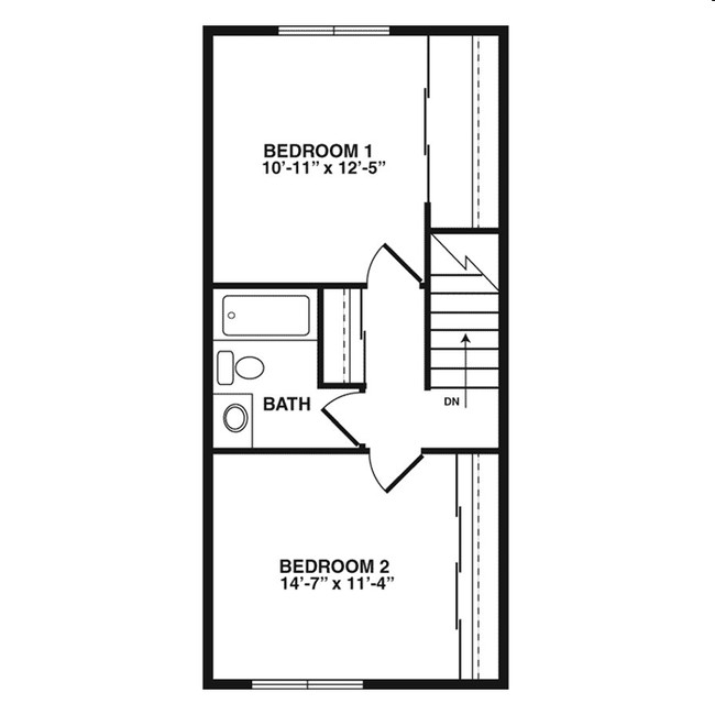 2BR/1BA - Kimberly Meadows Townhomes