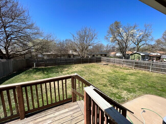 Backyard - 1817 N Evergreen Ln