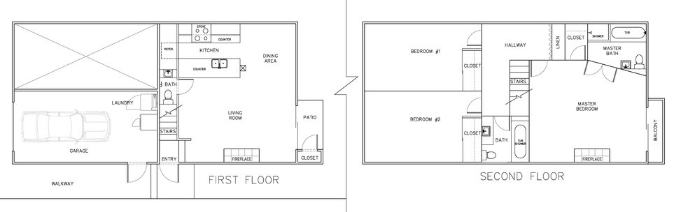 Floor Plan - 433 E Ave
