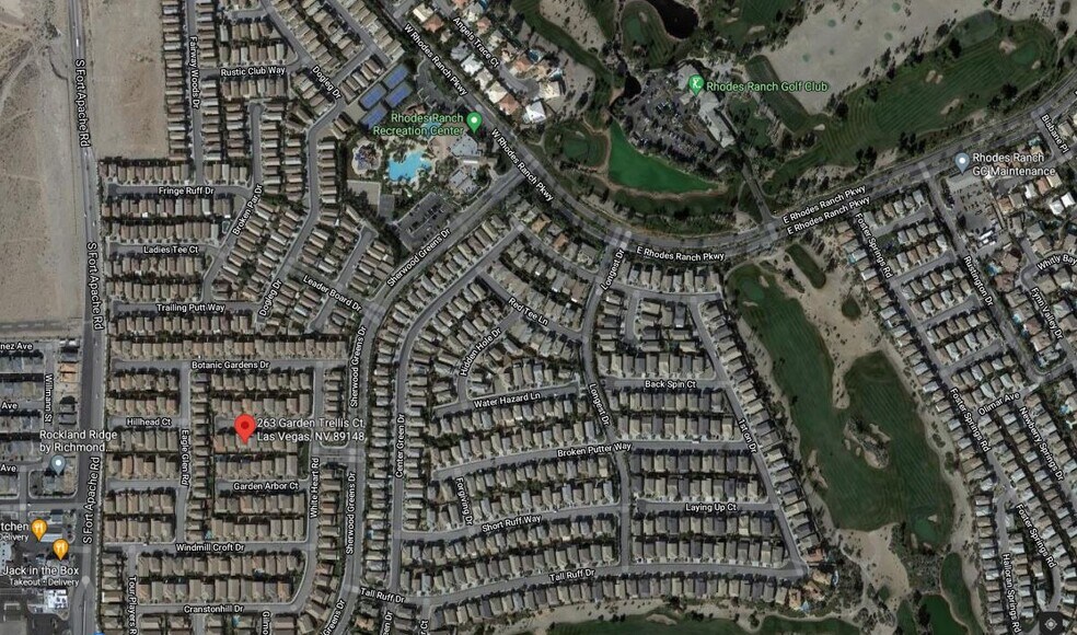 short walk to Club house and near Fort Apache Exit - 263 Garden Trellis Ct