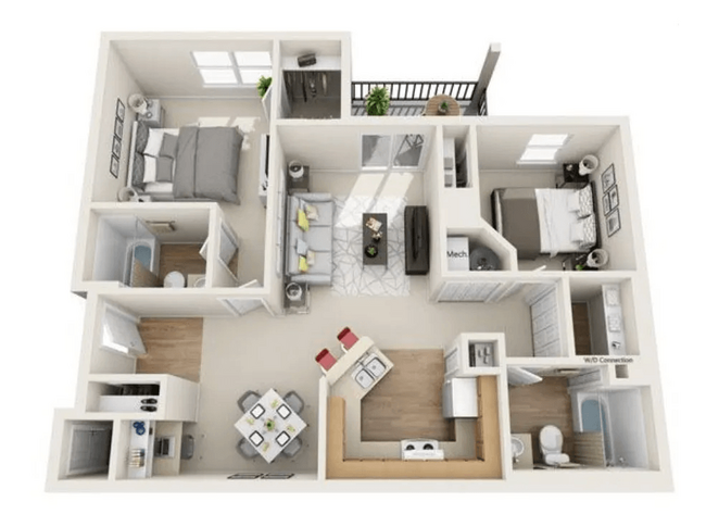 Floorplan - Quail Village