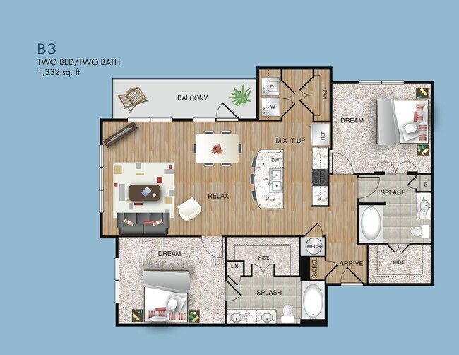 Floorplan - The Dawson (TX)