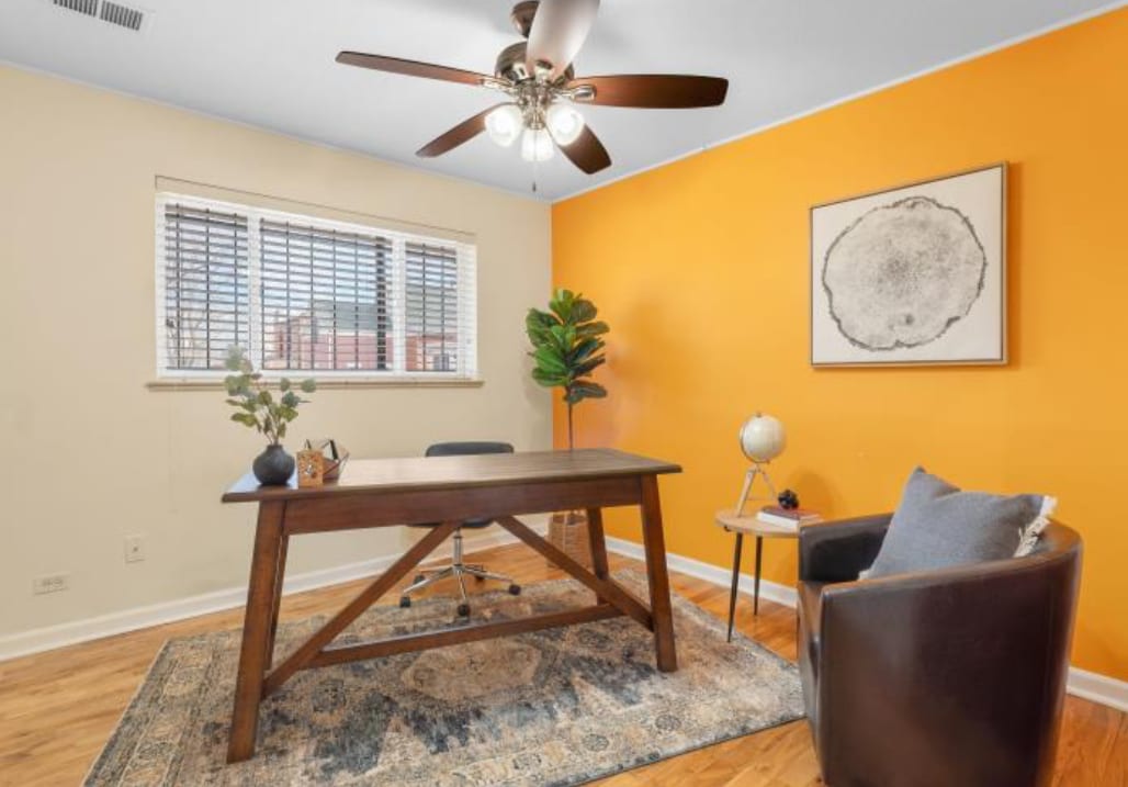 Bedroom. Also fits a queen sized bed. Furniture not included - 2220 Irving St