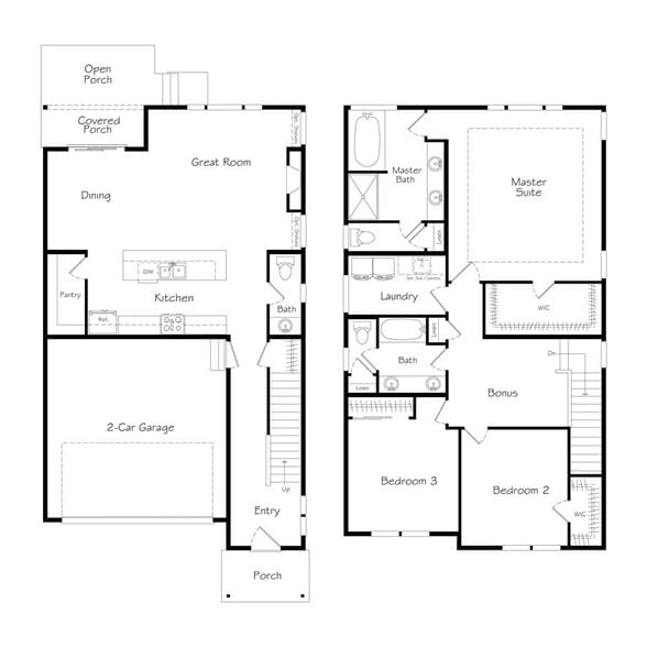 Floor plan of 1182 NE Sockeye Court - 1182 NE Sockeye Ct