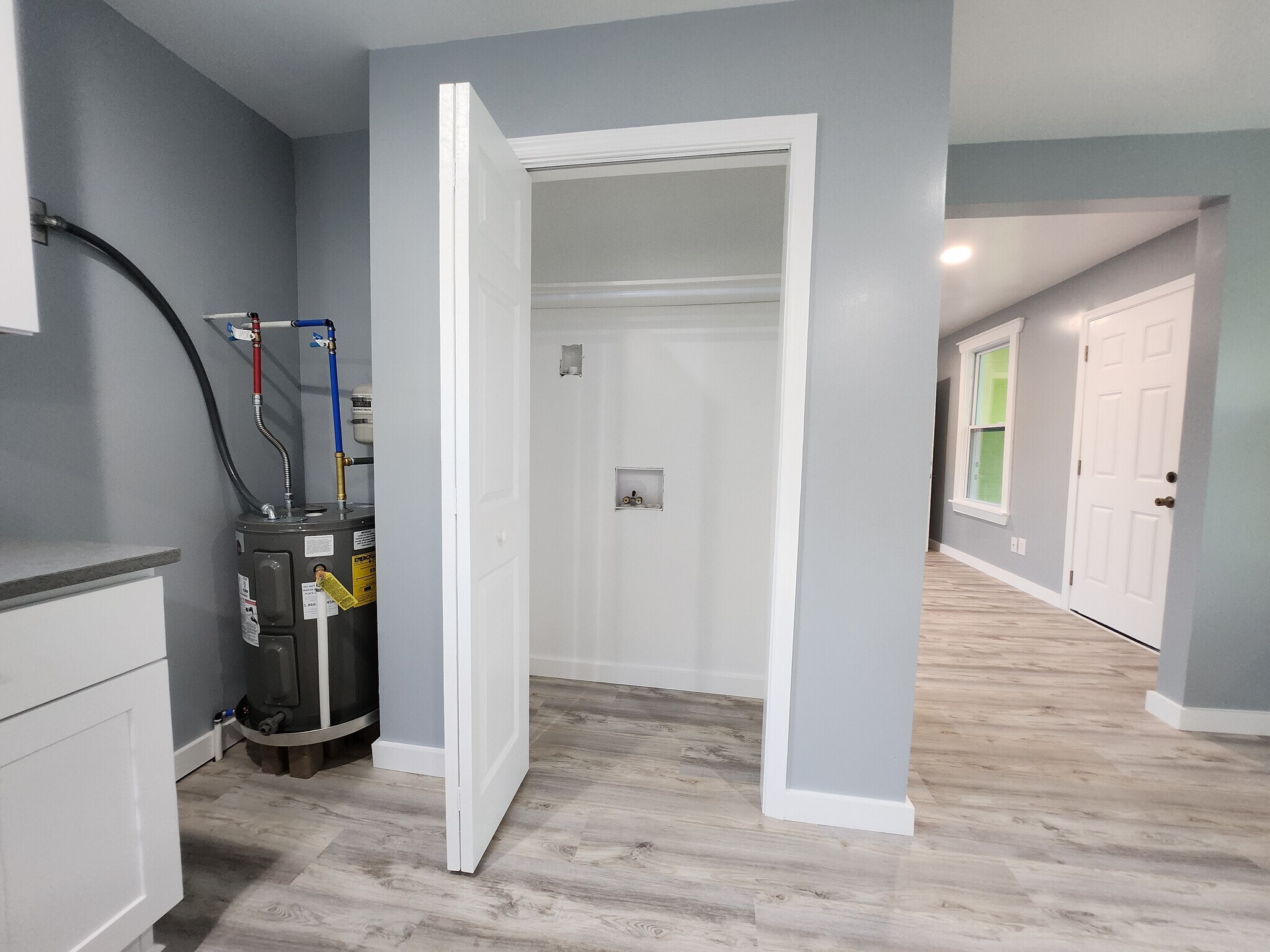 Closet/ Laundry room. - 301 Broad St