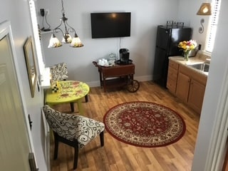 Downstairs area with TV - 121 Lafayette Rd
