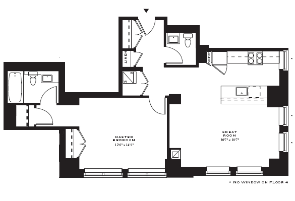 1BR/1BA - Aria the Condominium