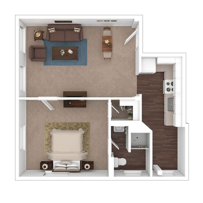 Floorplan - The Madison Apartments