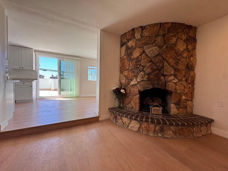 Gas fireplace - 1734 Prospect Ave