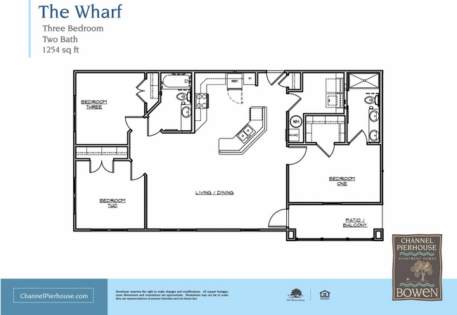 Floorplan - Channel Pierhouse