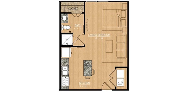 Floorplan - Magnolia at Bishop Arts