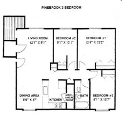 3BR/1BA - Pinebrook