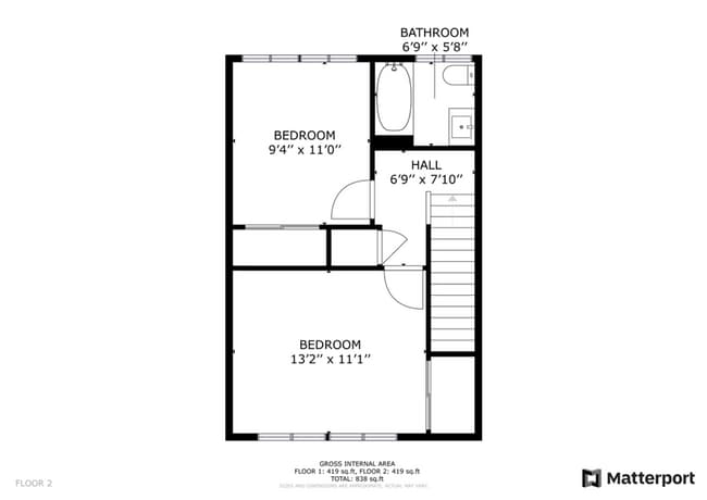 Floorplan - 11645 Mapledale St
