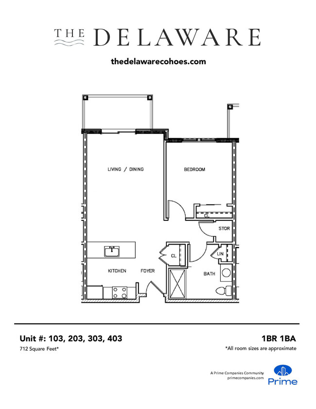 Floorplan - The Delaware