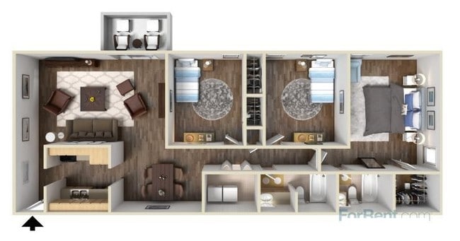 3BR/2BA - Villas del Mirasol