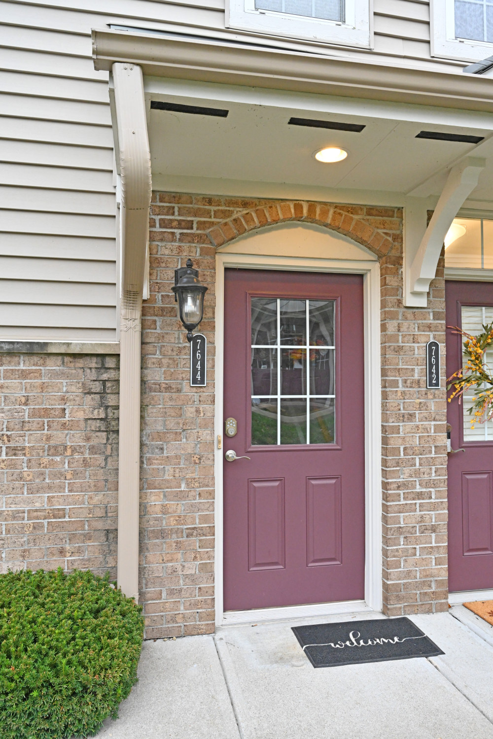 Front Door - 7644 Bridge Point Dr