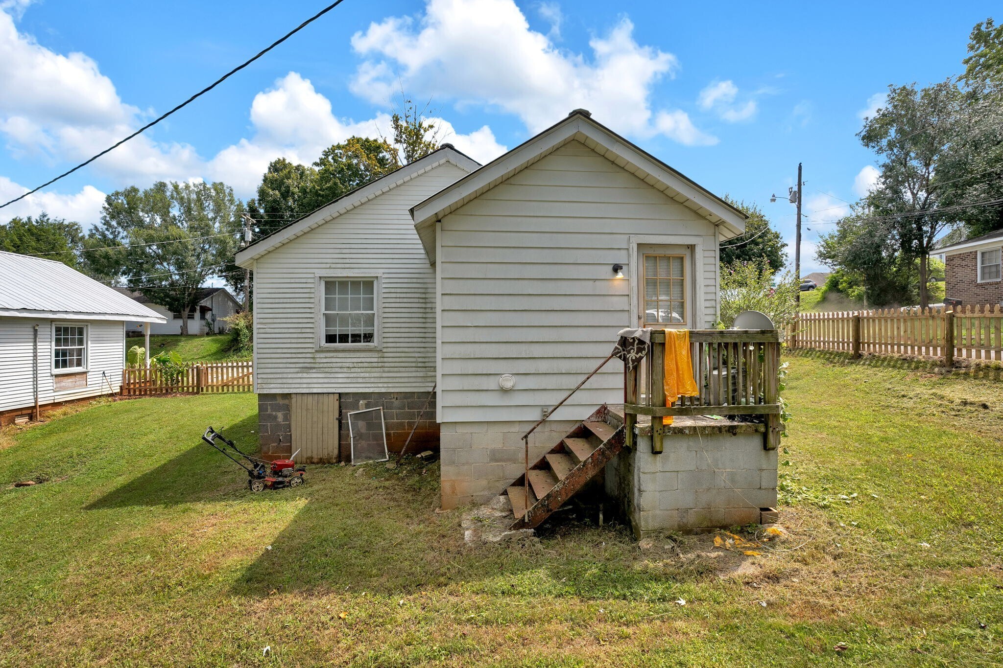 Back of house - 203 3rd Ave NE