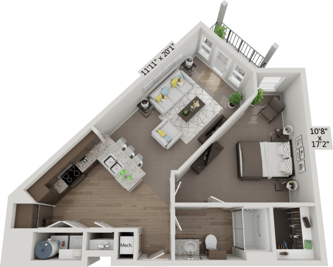Floorplan - Sage Highland Creek 55+ Active Adult
