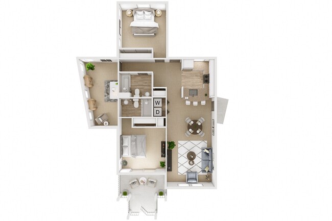 Floorplan - Kensington Apartments