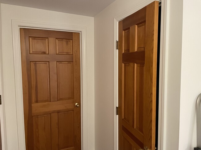 Bedroom door left, hall closet right - 17-2 Manns Ct