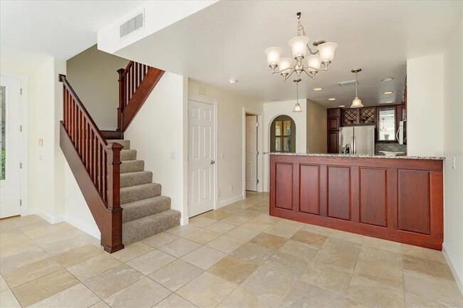 custom staircase to second floor - 8438 Gilford Ln