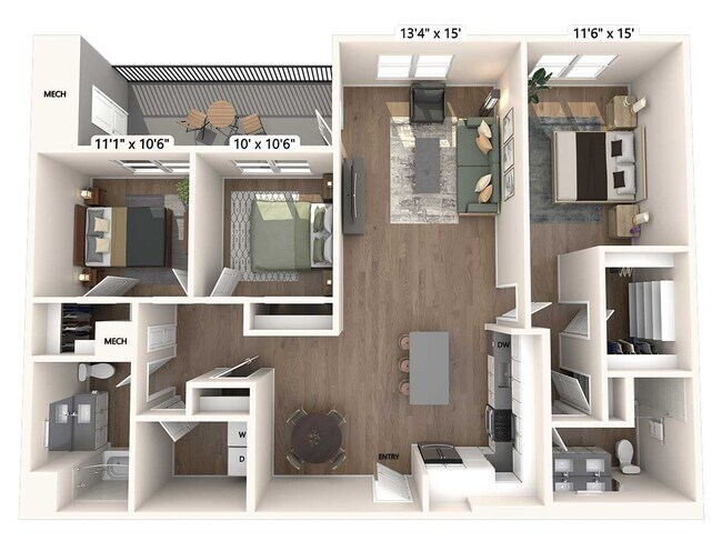 Floorplan - Avalon W Squared