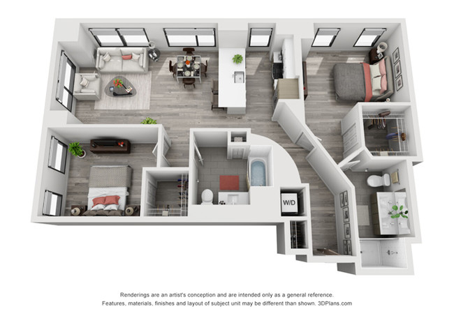 Floorplan - Residences at Addison Clark