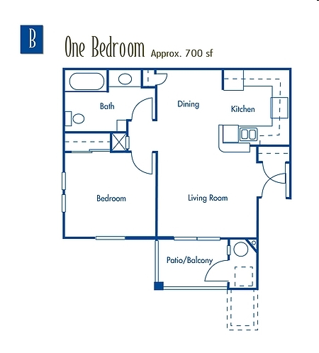 1BR/1BA - Arlington Creek