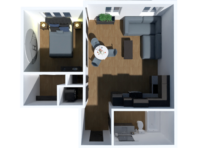 Interior Photo - The Flats at Canal Crossing