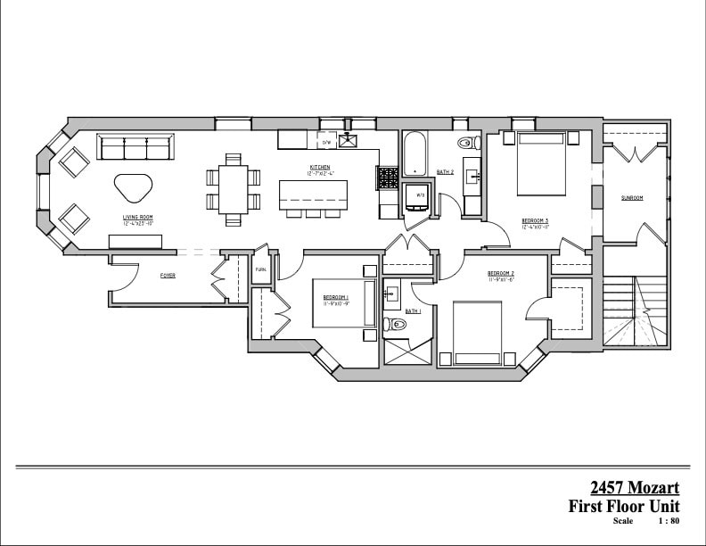 Unit 1 - 2457 N Mozart St