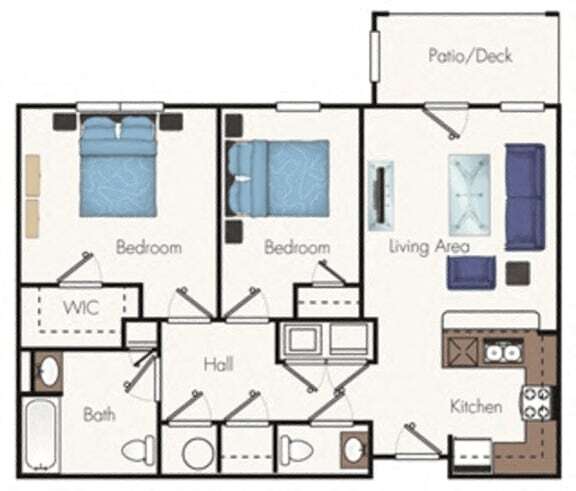 Floorplan - Wesleyan Place