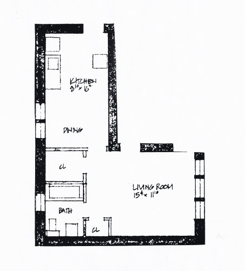 Floorplan - 543-49 W. Arlington Pl.