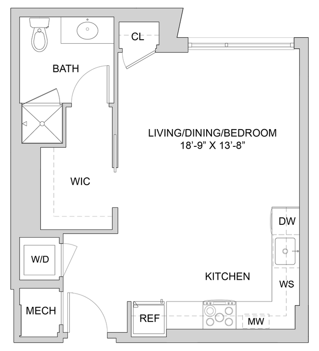 Floorplan - The Modern at Art Place