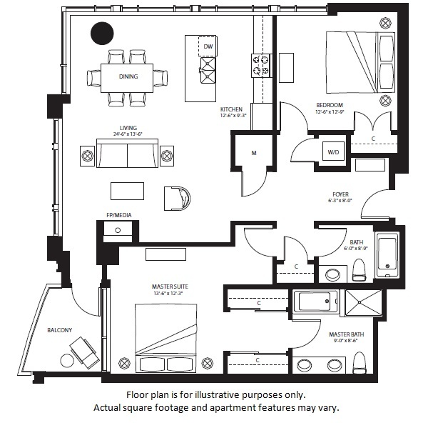 Floorplan - The Bravern