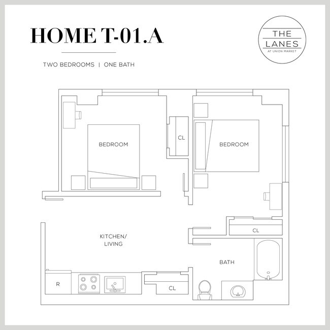 Floorplan - The Lanes at Union Market