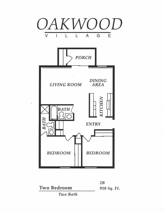 Floorplan - Oakwood Village