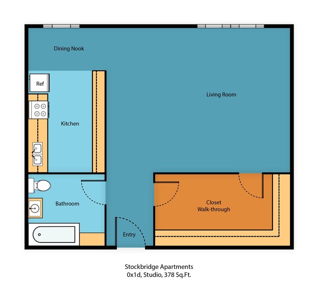 Floorplan - Stockbridge Apartment Homes