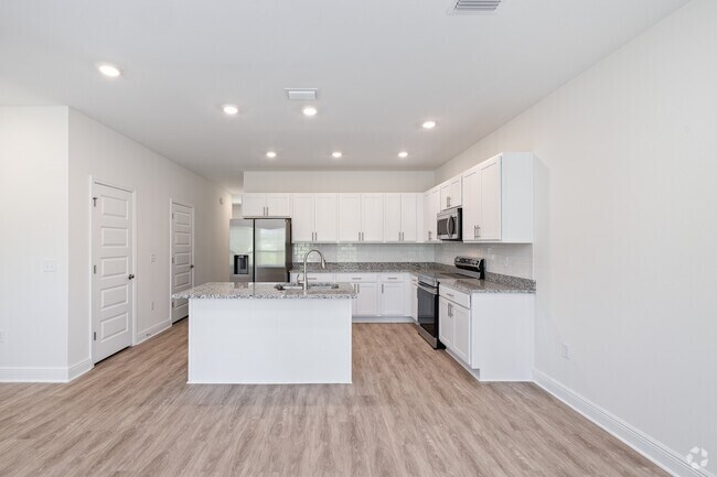 3BR, 2.5BA - 1,550SF - Kitchen - Cottages at Mack Bayou