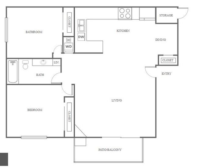 Floorplan - AMBER GLEN APARTMENTS