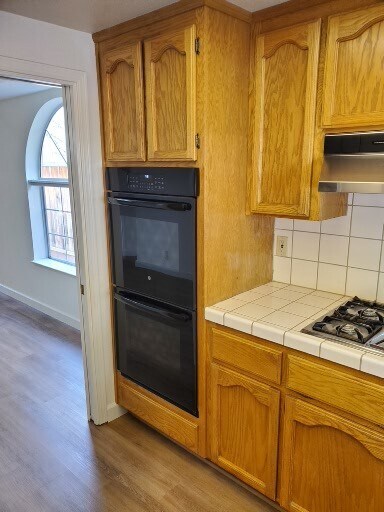 Gas oven, stove-top, and cabinetry - 2040 Goldenrod Ln