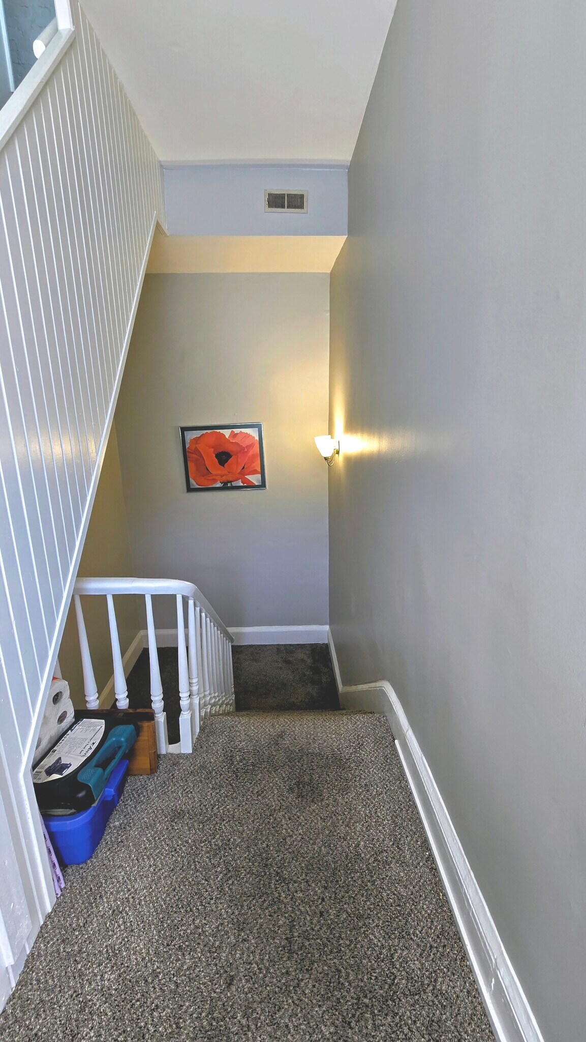 Top of Stairs from Foyer to Main Floor - 806 Main St