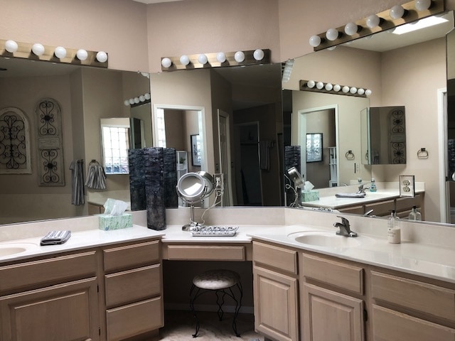 Master bathroom vanity - 1301 N Mourning Dove Rd