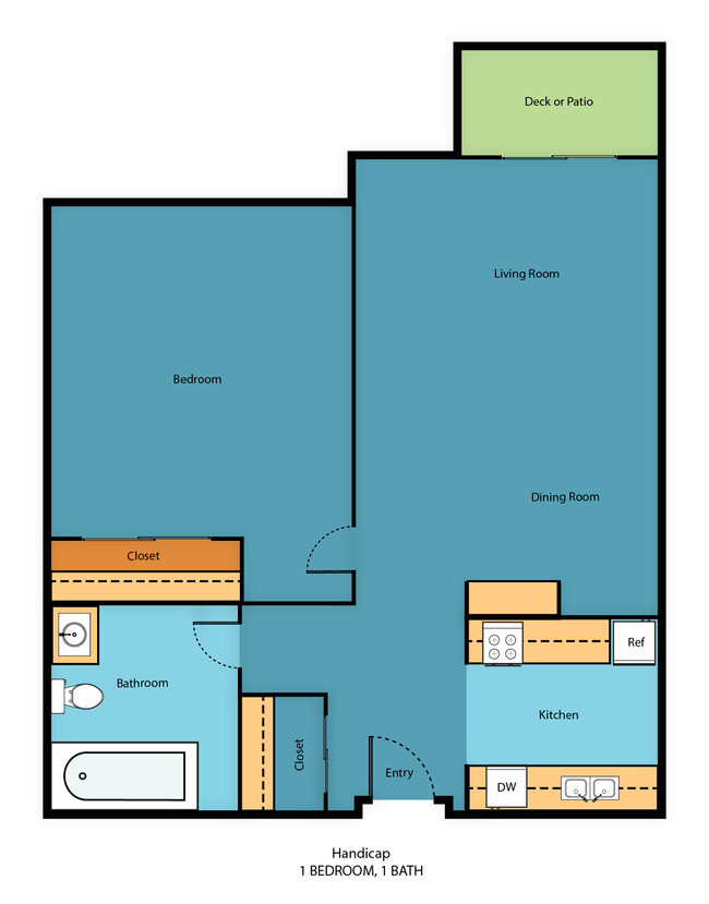 Floorplan - Pacific Park Apartment Homes