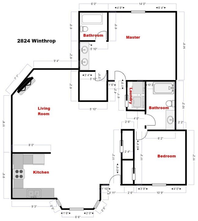 Building Photo - 2824 Winthrop Ave