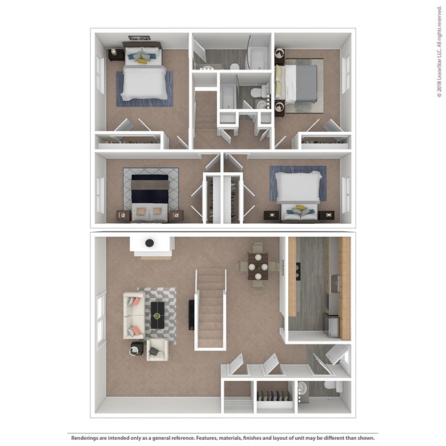 Floorplan - The Courtyards of Chanticleer