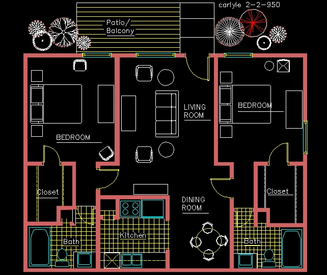 Floorplan - Carlyle Place