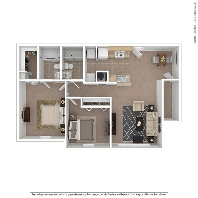 Interior Photo - Jamestown Woods