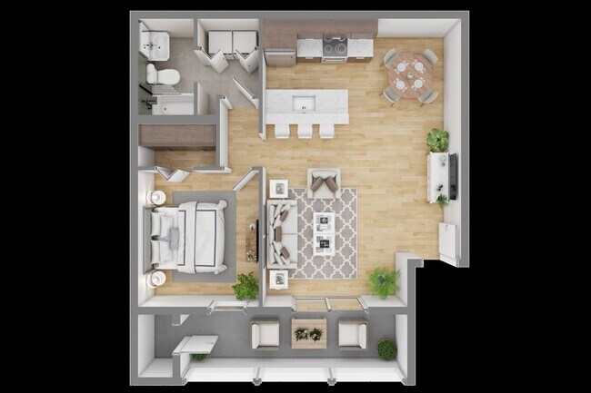 Building Photo - ANNUAL RENTAL - FURNISHED 1 BED / 1 BATH CONDO AT MYSTIC GARDEN