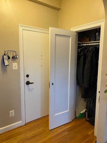 Foyer closet - 4007 Connecticut Ave NW
